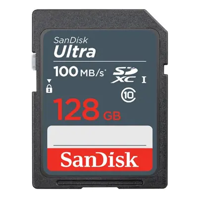 SanDisk Ultra 128 GB SDXC Memory Card 100 MB/s