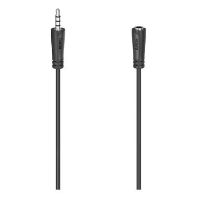 Hama prodlužovací audio kabel pro headsety, jack 3,5 mm 4pól., 1,5 m