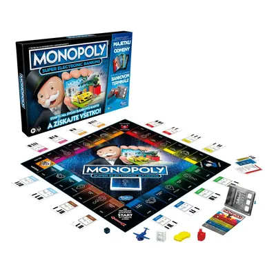 Hasbro gaming MONOPOLY Super Elektronické bankovnictví SK verze