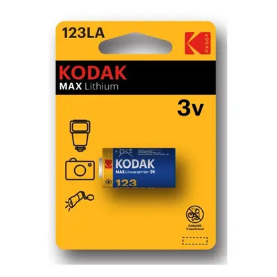 Kodak baterie MAX Lithium, 123LA