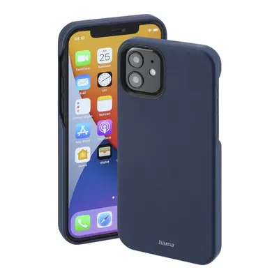 Hama MagCase Finest Sense, kryt pro Apple iPhone 12/12 Pro, modrý