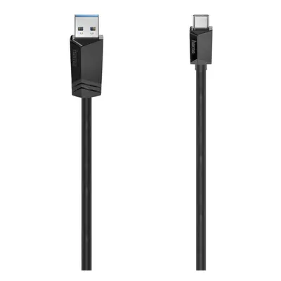 Hama USB-C 3.2 Gen1 kabel typ A-C 1,5 m, černý