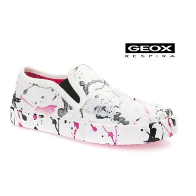 GEOX White/Fuxia