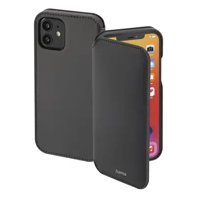 Hama MagCase Finest Sense, otevírací pouzdro pro Apple iPhone 12/12 Pro, černé