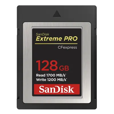 SanDisk Extreme PRO CF expres 128 GB, Type B