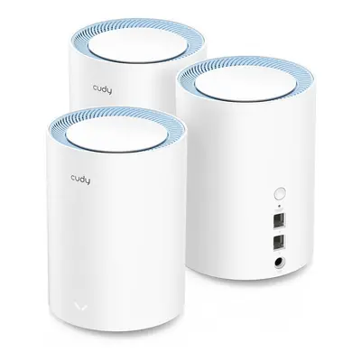 Cudy AC1200 Wi-Fi Mesh systém, set 3 ks (M1200(3-Pack))