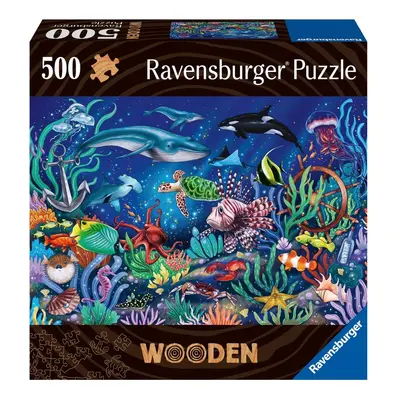 Dřevěné puzzle Podmořský svět 500 dílků