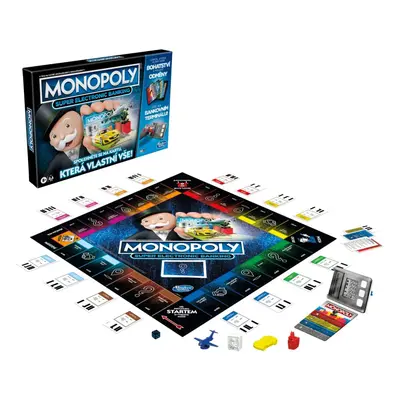 Hasbro gaming MONOPOLY Super Elektronické bankovnictví CZ verze