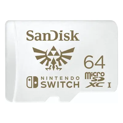 Sandisk Nintendo Switch micro SDXC 64 GB 100 MB/s A1 C10 V30 UHS-1 U3 (183551)