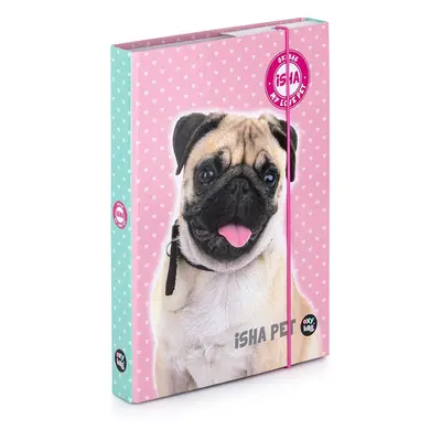 Karton P+P Box na sešity A5 ISHA - My love Pet