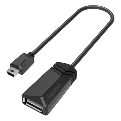 Hama redukce mini USB na USB-A (OTG), 15 cm