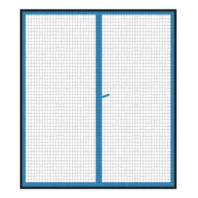 Síť proti hmyzu okno 2x 130x150 cm černá