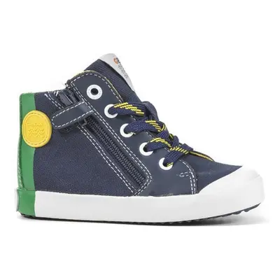 Tenisky GEOX B KILWI BOY NAVY/GREEN