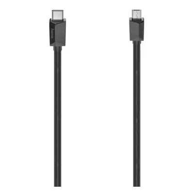 Hama USB-C 2.0 kabel typ C – micro B, 0,75 m