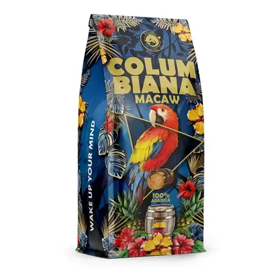 Blue Orca Columbiana Macaw, zrnková káva, 1 kg, 100% Arabica