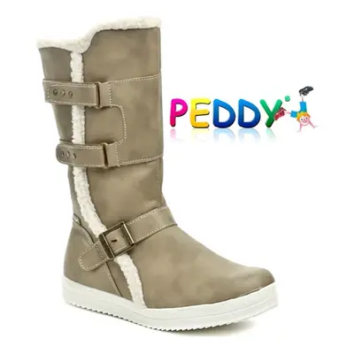 Dětské boty Peddy PR-533-32-02 hnědá