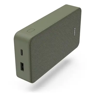 Hama Colour 20, powerbanka 20000 mAh, 3 A, výstup: USB-C, USB-A, zelená