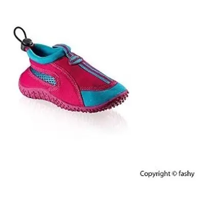 Dětské boty,boty do vody - Aqua shoes - Fashy 7495 - růžová/tyrkys