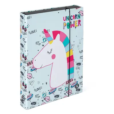 Karton P+P Box na sešity A4 Jumbo Unicorn iconic KT8-73023