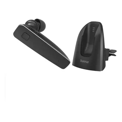 Hama MyVoice2100, mono Bluetooth headset, pro 2 zařízení, hlasový asistent (Siri, Google)