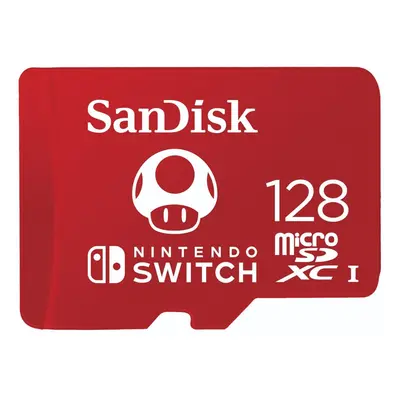 Sandisk Nintendo Switch micro SDXC 128 GB 100 MB/s A1 C10 V30 UHS-1 U3 (183552)