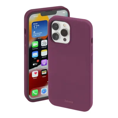 Hama MagCase Finest Feel PRO, kryt pro Apple iPhone 13 Pro, bordový