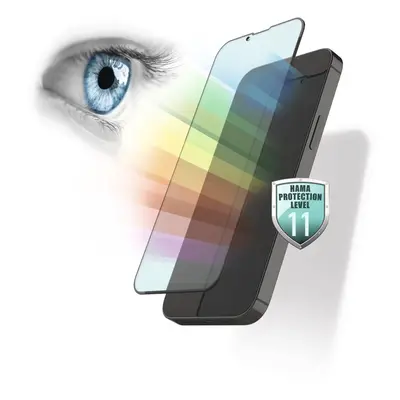 Hama Anti-Bluelight+Antibacterial, 3D ochranné sklo pro Apple iPhone 13 mini