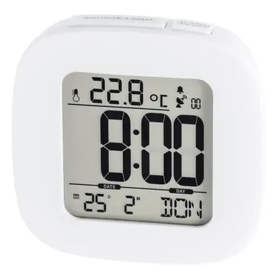 Hama RC 45 Radio Alarm Clock, white