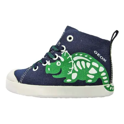 Tenisky GEOX B KILWI BOY NAVY/GREEN