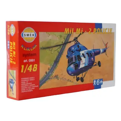 Směr - Modely Vrtulník Mi 2 - Policie 1:48