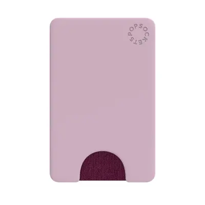 PopSockets PopWallet Blush Pink, pouzdro na mobil na karty/vizitky apod., růžové