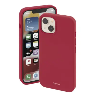 Hama MagCase Finest Feel PRO, kryt pro Apple iPhone 14 Plus, červený