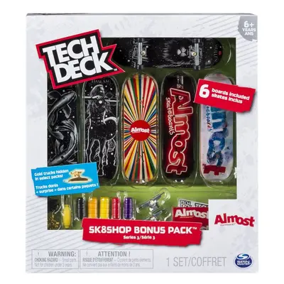 TECH DECK SKATESHOP 6KS S PŘÍSLUŠENSTVÍM