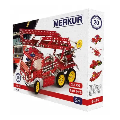 MERKUR - Stavebnice Merkur Fire Set, 740 dílů