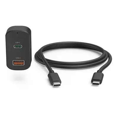 Hama USB-C napájecí zdroj do auta, Power Delivery, 5-20 V, 65 W, 1,5 m