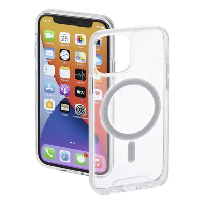 Hama MagCase Safety, kryt pro Apple iPhone 12/ 12 Pro, průhledný