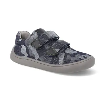 Protetika Dětské plátěné BAREFOOT tenisky - ROBY denim