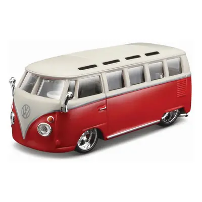 Bburago 1:32 Plus Volkswagen Van Samba Red