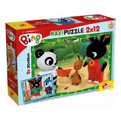 MPK Toys BING a jeho přátelé, puzzle 2x12