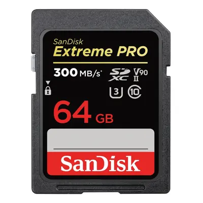 SanDisk Extreme PRO SDXC UHS-II 64 GB