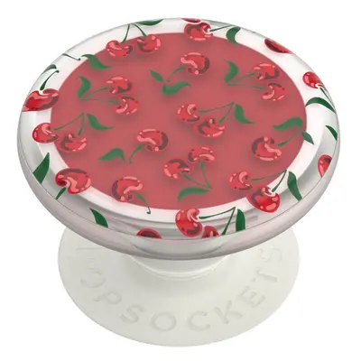 PopSockets Gen.2 PopLips, Sweet Cherry, s balzámem na rty, třešeň