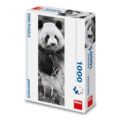 PANDA V TRÁVĚ 1000 panoramic Puzzle NOVÉ