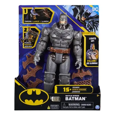 BATMAN S VYSTŘELUJÍCÍM DOPLŇKEM 30 CM