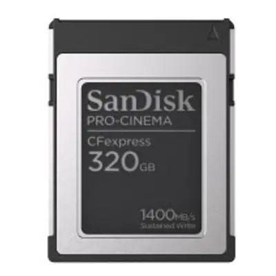 SanDisk PRO-CINEMA CFexpress Type B Card 320 GB up to 1700 MB/s,1500 MB/s