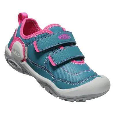 KEEN KNOTCH HOLLOW DS YOUTH blue coral/pink peacock