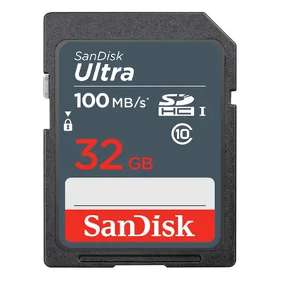 SanDisk Ultra 32 GB SDHC Memory Card 100 MB/s