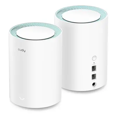 Cudy AC1200 Wi-Fi Mesh systém Gigabit, set 2 ks (M1300(2-Pack))