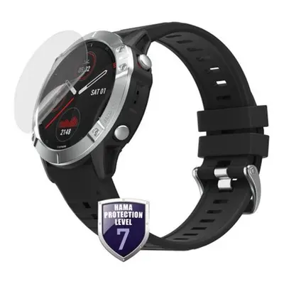 Hama Hiflex, ochrana displeje pro Garmin Fenix 6, nerozbitná