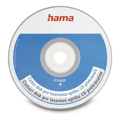 Hama CD čisticí disk, s čisticí kapalinou a úložním obalem