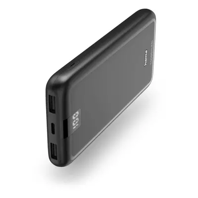 Hama Performance 10, powerbanka 10000 mAh, 3 A, výstup: 1x USB-C, 2x USB-A, LED displej